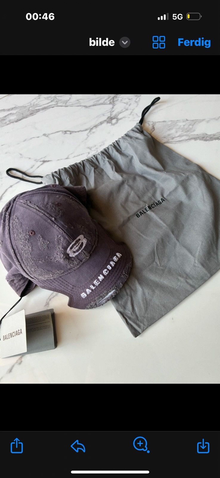Balenciaga Logo cap Size ONE SIZE - 4 Thumbnail