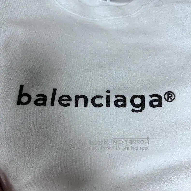 Balenciaga Balenciaga White Mailbox Short Sleeve Size US M / EU 48-50 / 2 - 5 Thumbnail