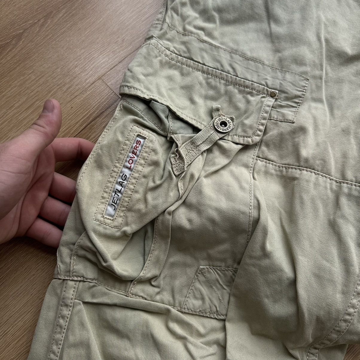 Jet Lag Vintage Baggy Oversized “JET LAG”Multi-Pocket Cargo Pants Size US 38 / EU 54 - 4 Thumbnail