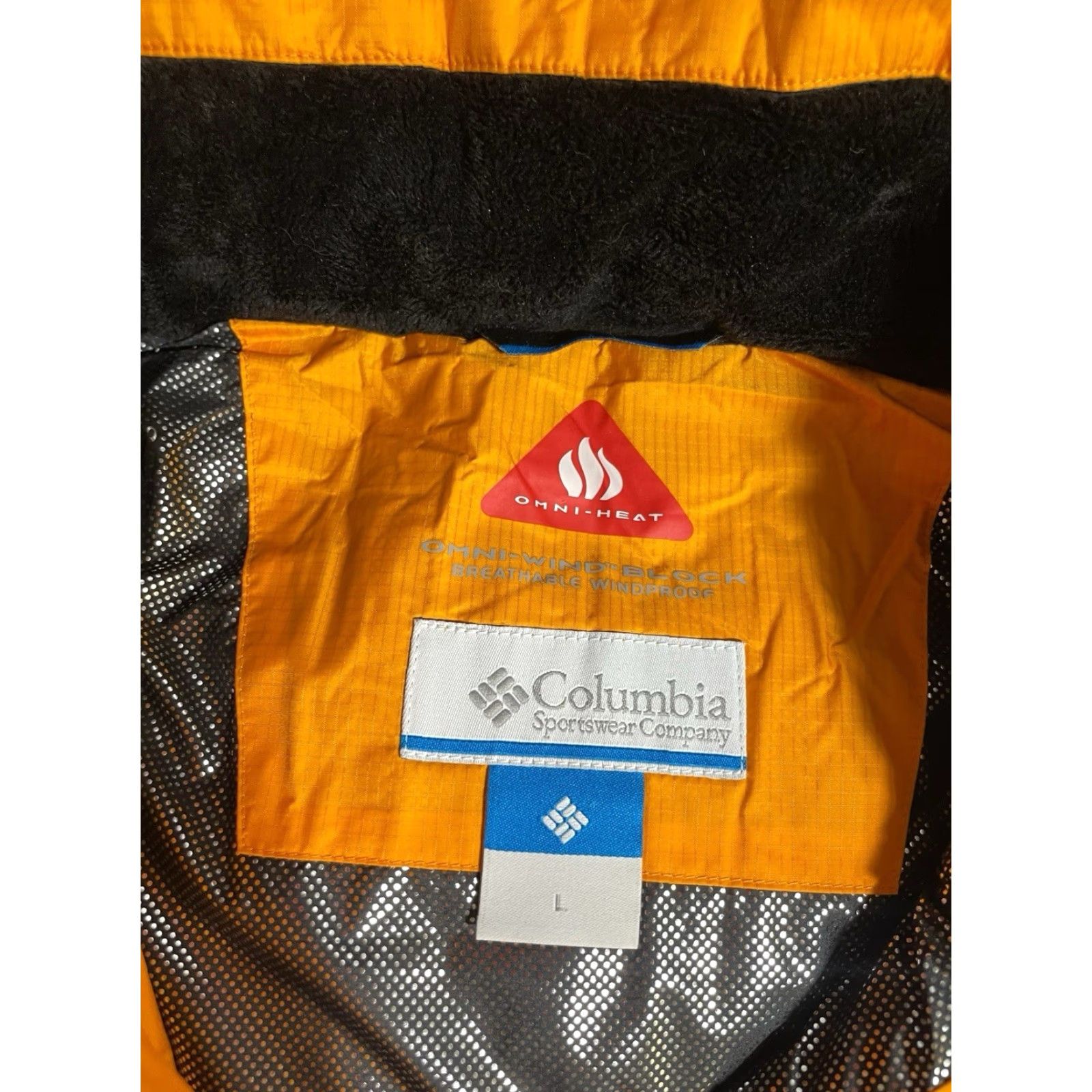 Vintage Columbia Jacket Womens Large Orange Omni Heat Wind Proof Down Puffer Insulated Jacket Size L / US 10 / IT 46 - 4 Thumbnail