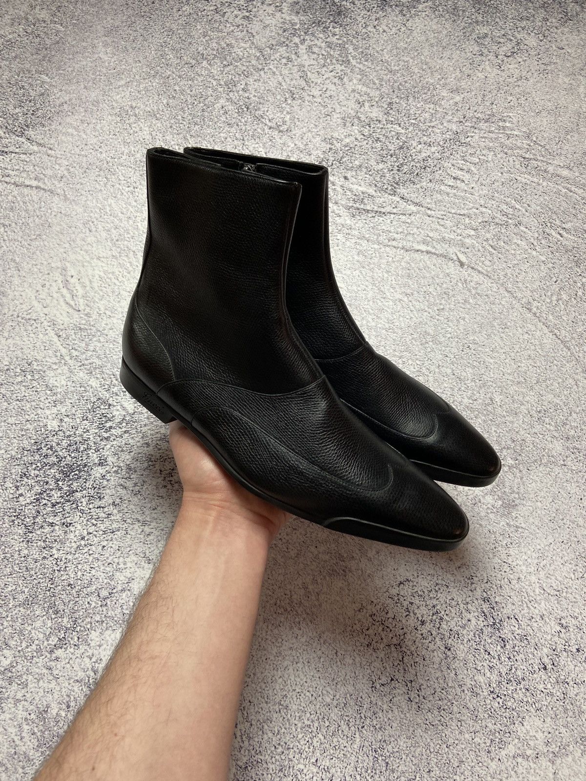 Gucci Gucci Leather Shoes Chelsea Boots Italian Designer Sneakers Size US 7 / EU 40 - 3 Thumbnail
