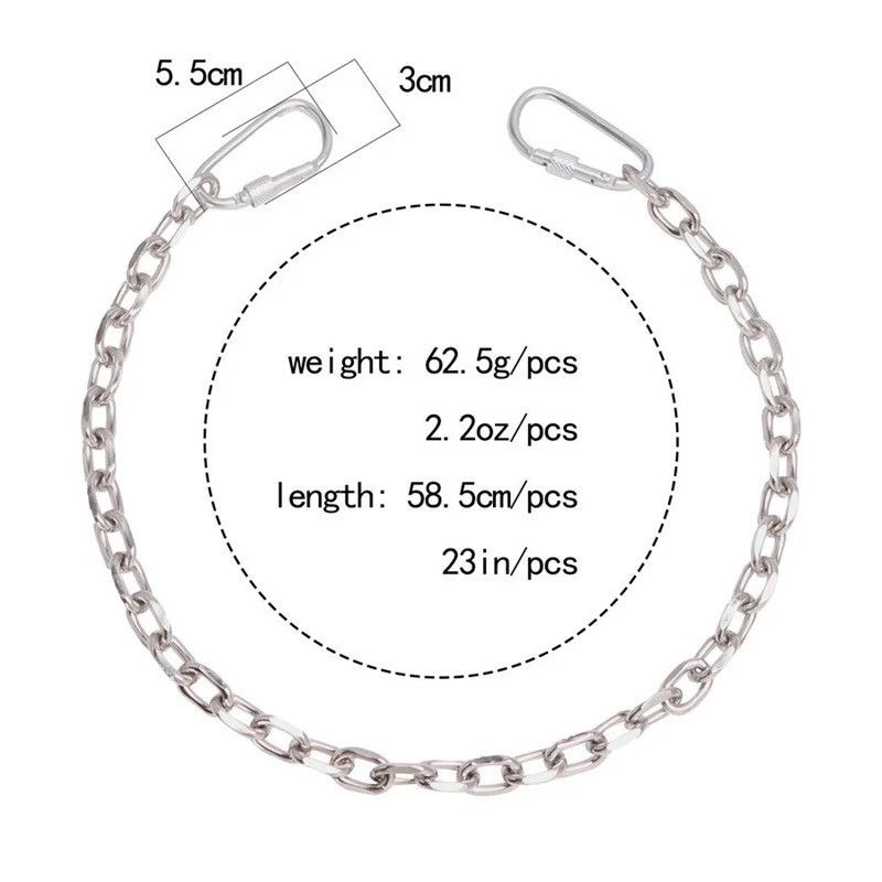 Jewelry Key Chains Wallet Belt Chain Trousers Pants Size ONE SIZE - 2 Thumbnail