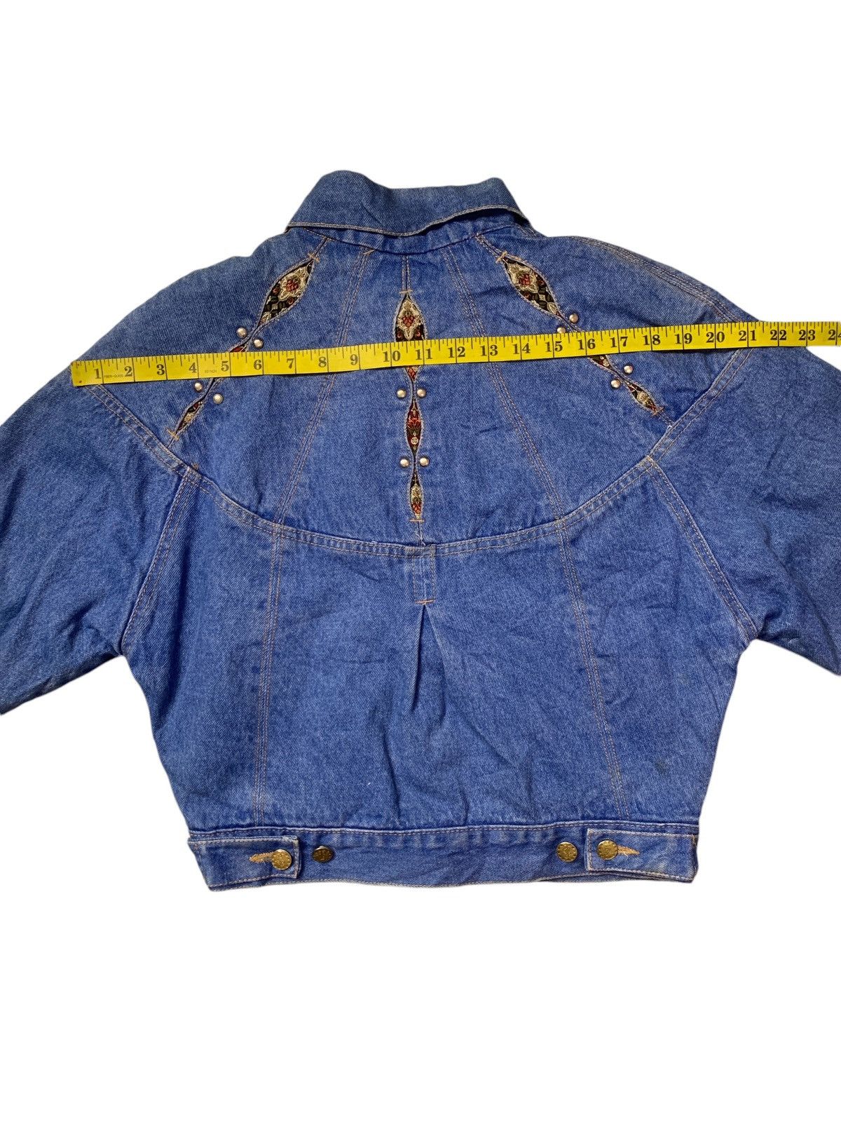 Other Rare Design Vintage Fiolelio Mode Italy Denim Jackets Size S / US 4 / IT 40 - 8 Thumbnail