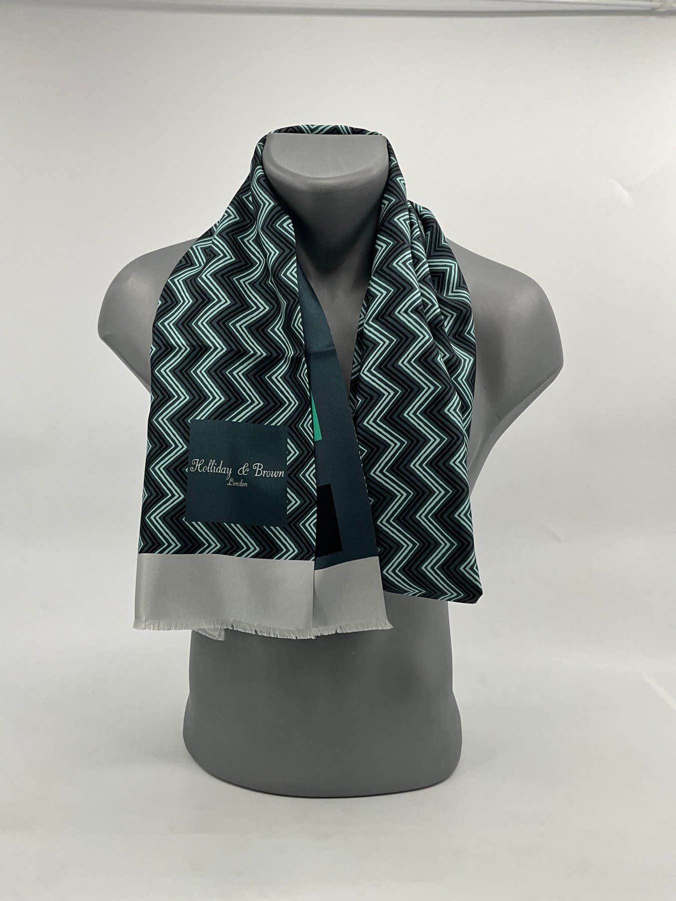 Holliday & Brown Silk scarf & pocket square Unsihned Size ONE SIZE - 7 Thumbnail