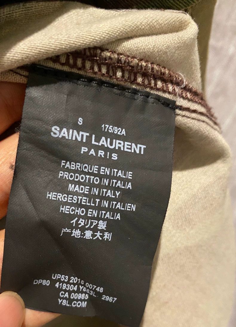 Saint Laurent Paris Saint Laurent Paris Camouflage coat Size US S / EU 44-46 / 1 - 6 Thumbnail
