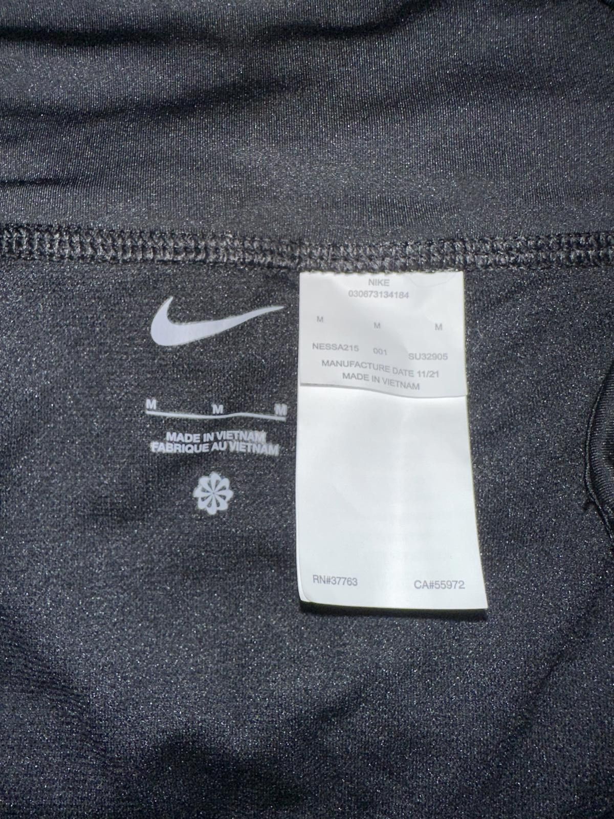 Nike Nike Women's Essential High Waisted Black Swimsuit With Zipper Pocket Size ONE SIZE - 5 Thumbnail