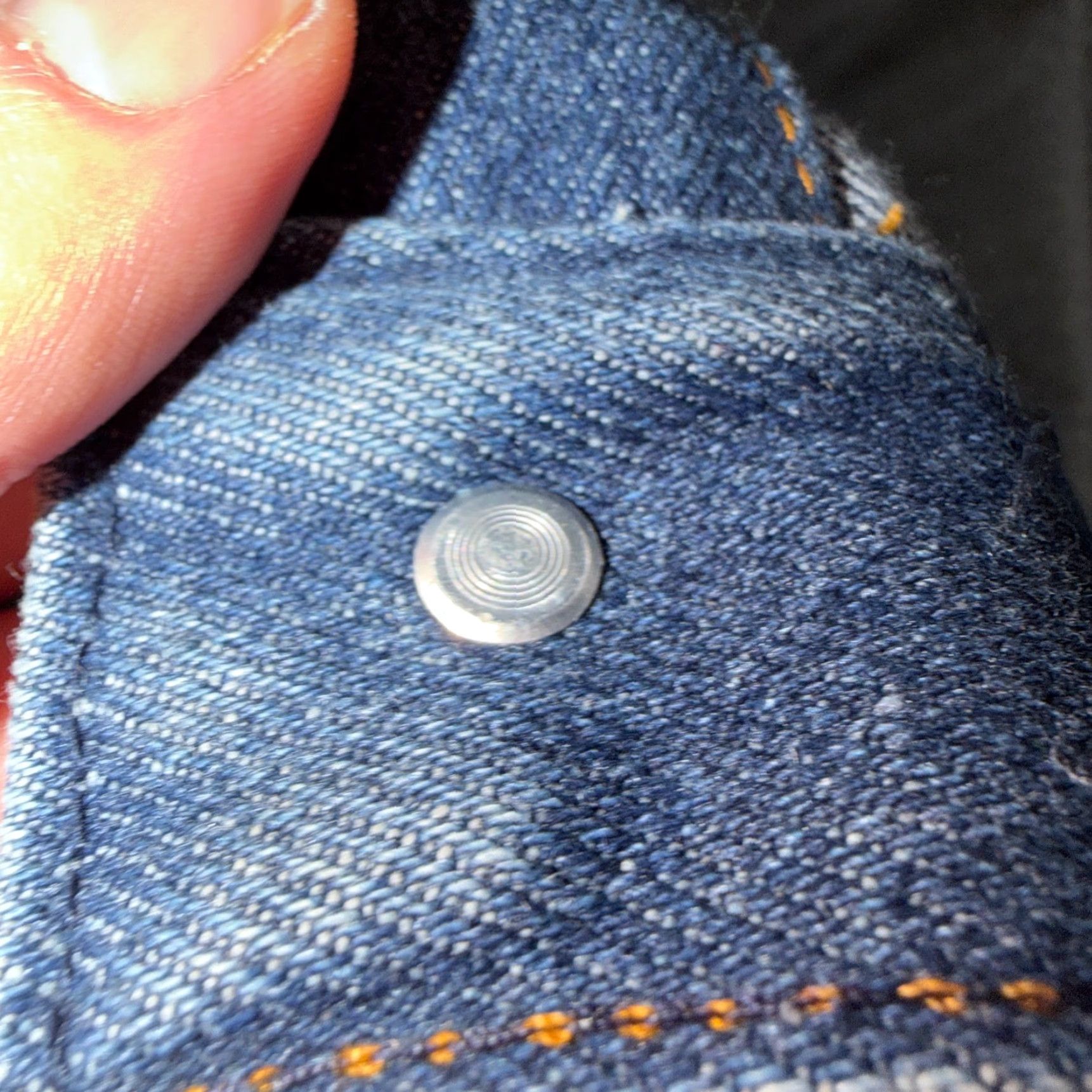 JCPenney VINTAGE JC Penney Ranchcraft Denim Jacket 1970s Blue L Long Sleeve Mens Womens 70s Casual Denim Brand: JC Penney Size US L / EU 52-54 / 3 - 4 Thumbnail