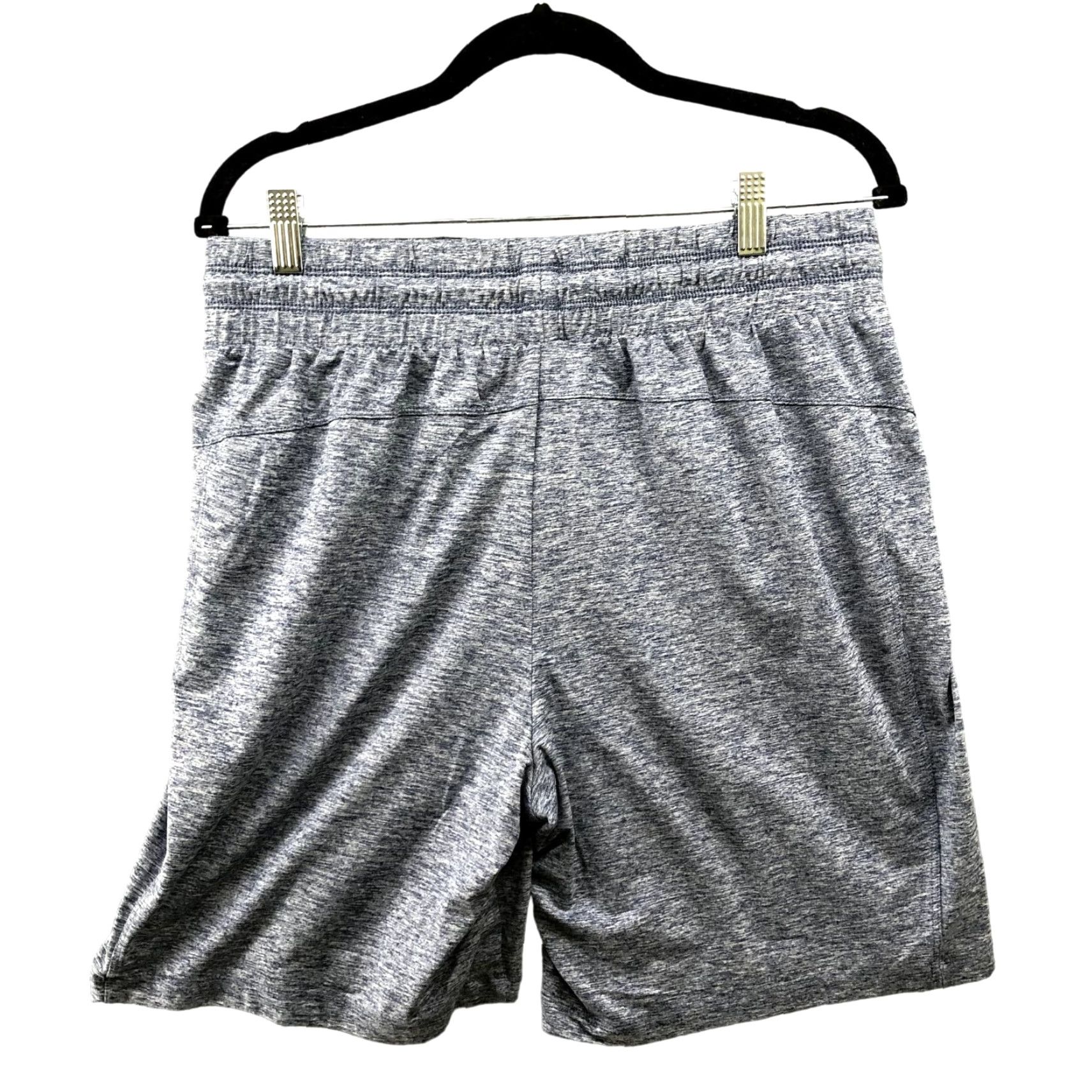 Vintage Zuda Active Shorts Mens M Blue Heather 7.5'' Inseam Running Gym Lounge Athletic Moisture Wicking -- Size US 31 - 2 Thumbnail