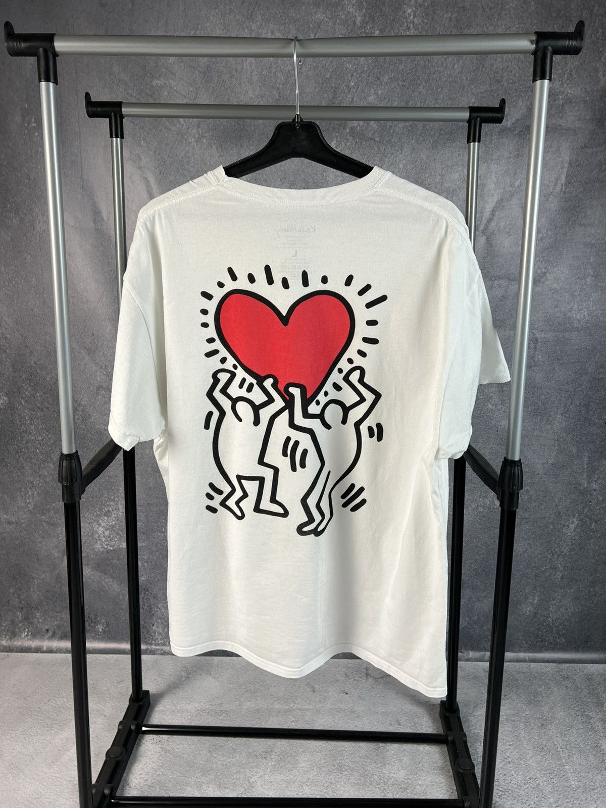 Keith Haring Keith Haring big Logo T-shirt Size US L / EU 52-54 / 3 - 2 Thumbnail
