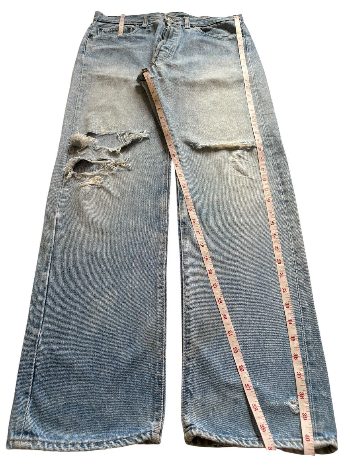 Levi's Vintage 70s Levis 501 Selvedge Loose Jeans Button 6 Size US 34 / EU 50 - 13 Thumbnail