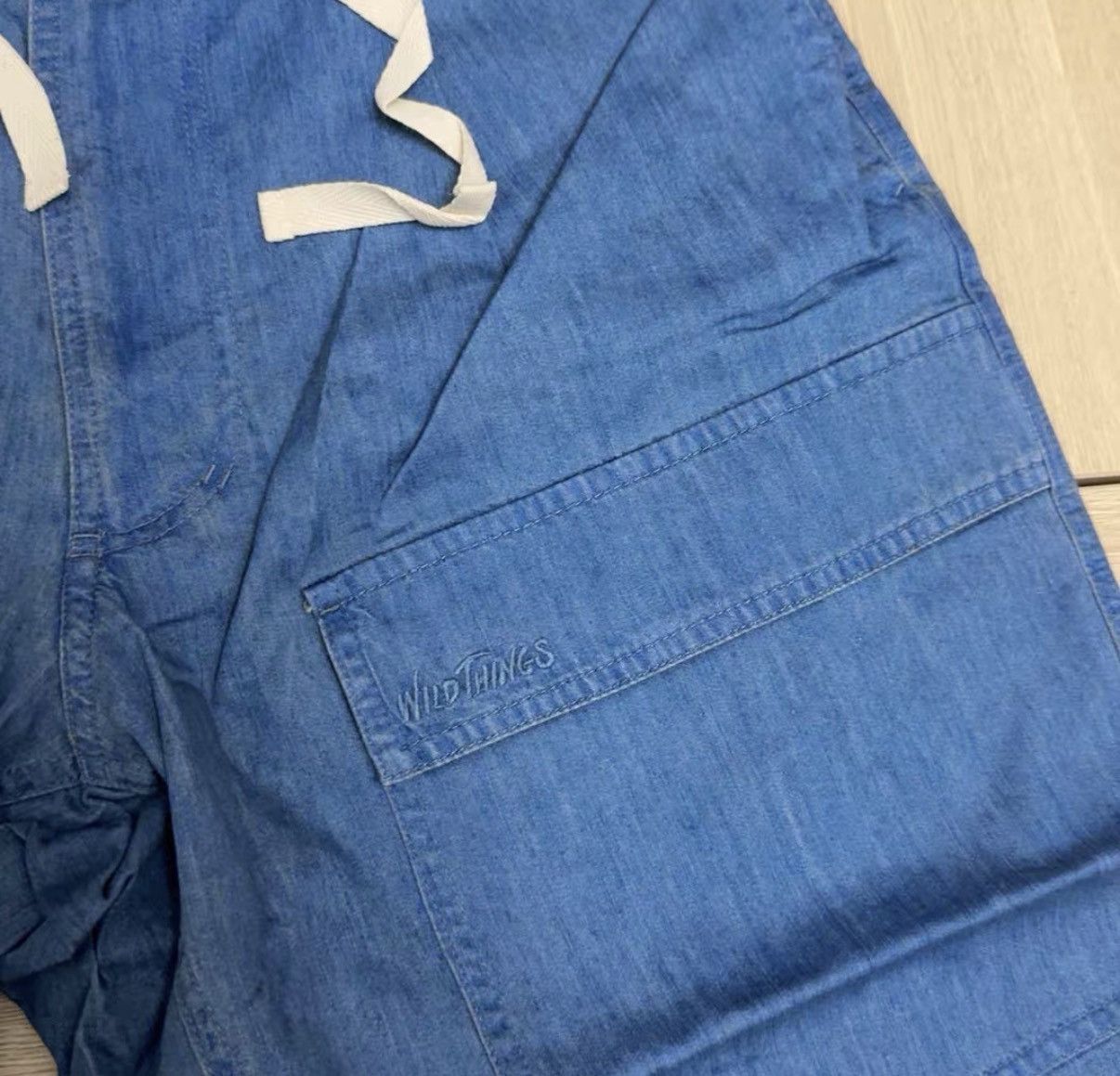 Wild Things Wildthings Sheltech Dry UV Protection Denim Shorts J44 Size US 36 / EU 52 - 2 Thumbnail