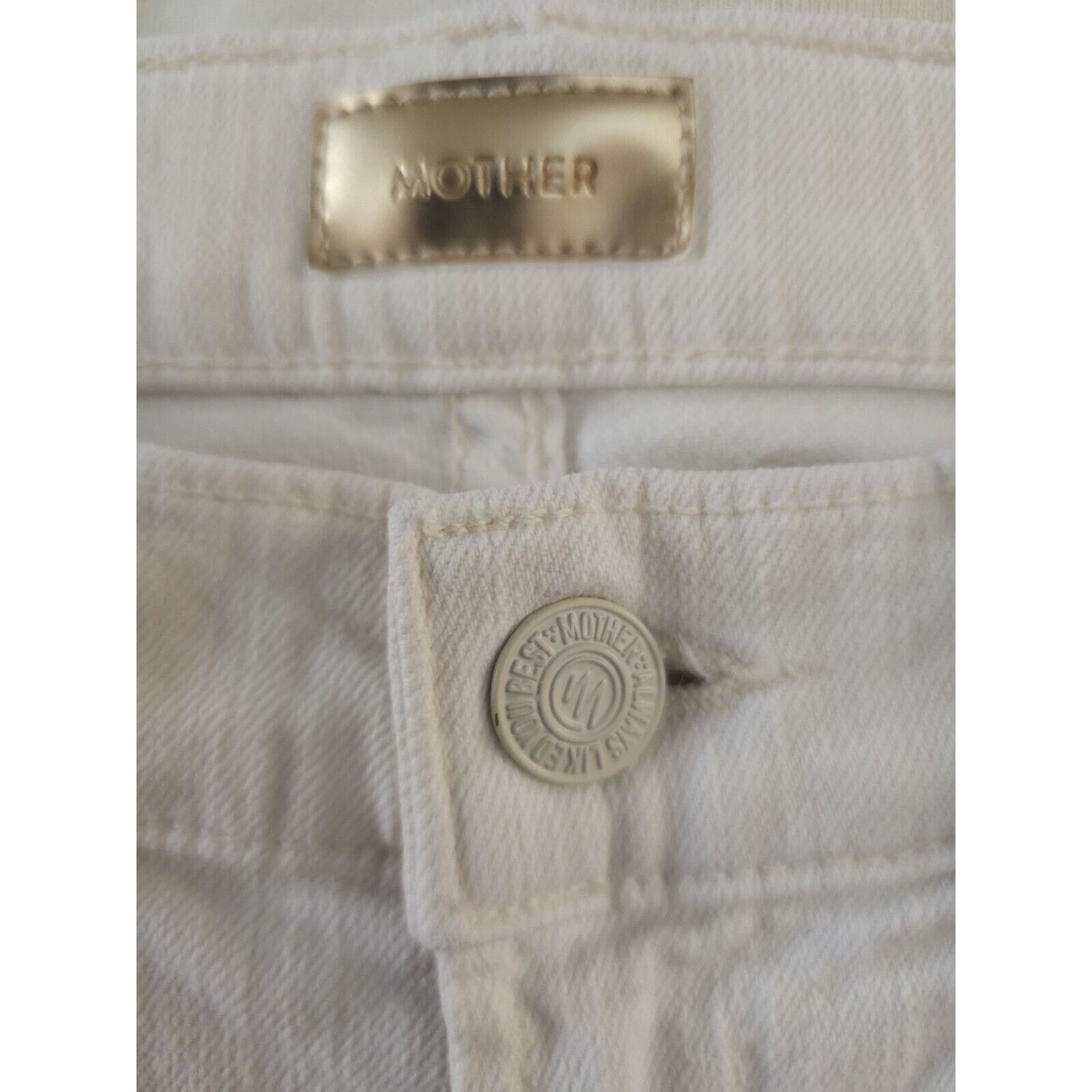 MOTHER Mother Jeans 26 Insider Crop Step Fray Whipping The Racer Size 26" / US 2 / IT 38 - 7 Thumbnail