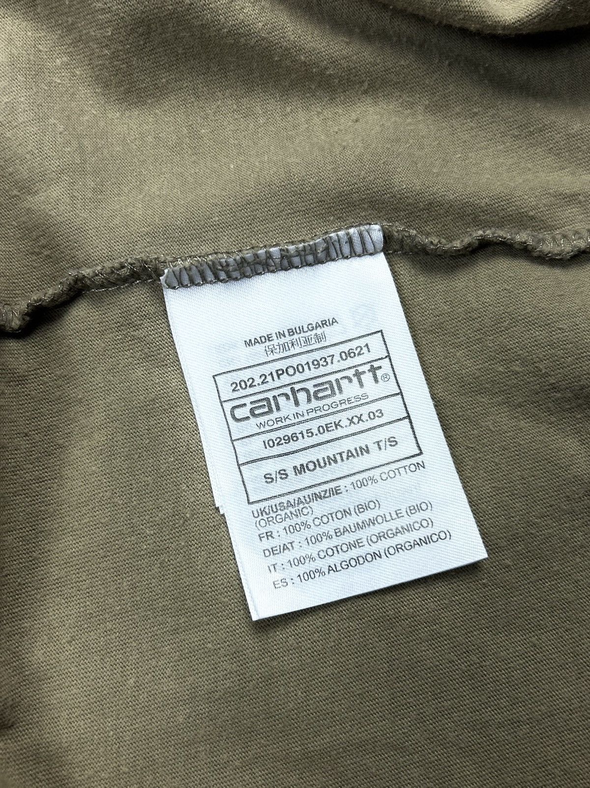 Carhartt Wip Carhartt WIP mountain tee shirt streetwear Size US M / EU 48-50 / 2 - 7 Thumbnail