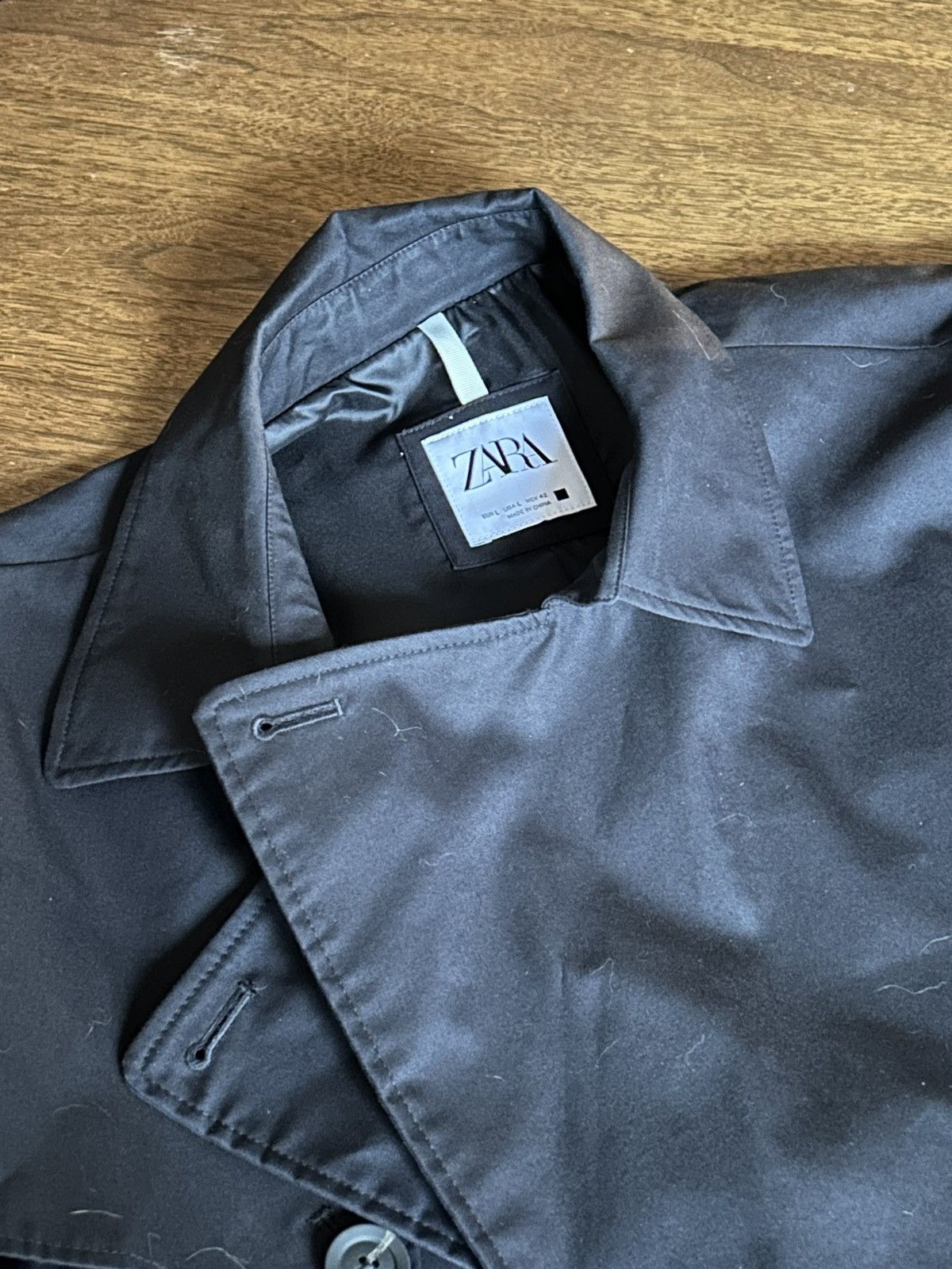 Zara Zara water resistant trench coat Size US L / EU 52-54 / 3 - 2 Thumbnail