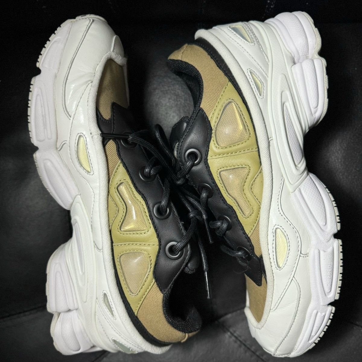 Adidas × Raf Simons adidas raf simons ozweego cream white Size US 8.5 / EU 41-42 - 5 Thumbnail