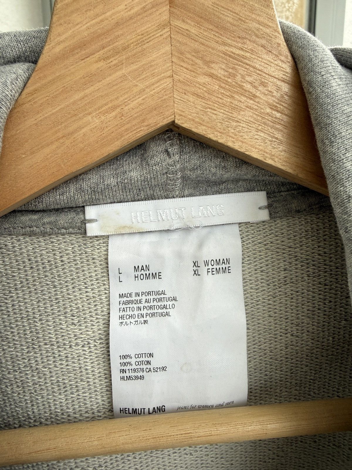 Helmut Lang Helmut Lang x Saintwoods Taxi Hoodie Size US L / EU 52-54 / 3 - 4 Thumbnail