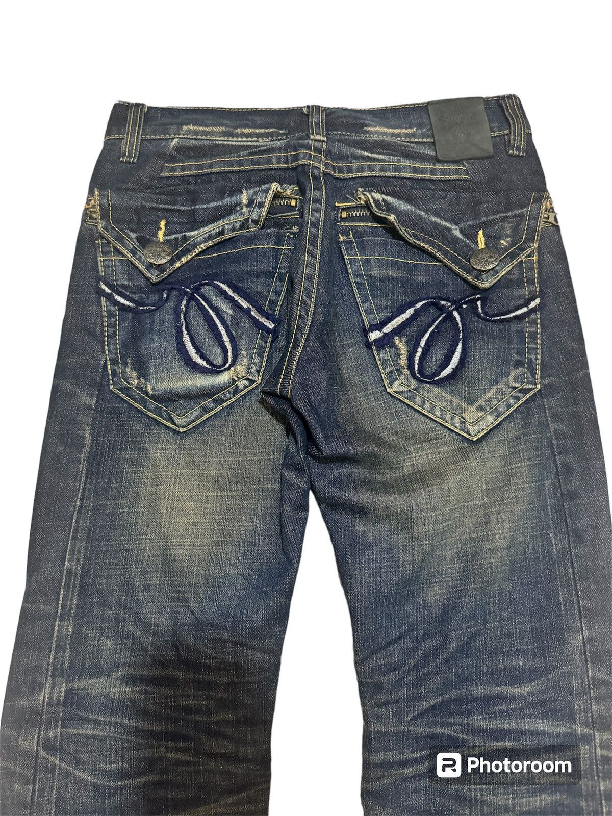 If Six Was Nine × Japanese Brand × Vintage Vintage Red Pepper Japan Rusty Jeans Size US 30 / EU 46 - 7 Thumbnail