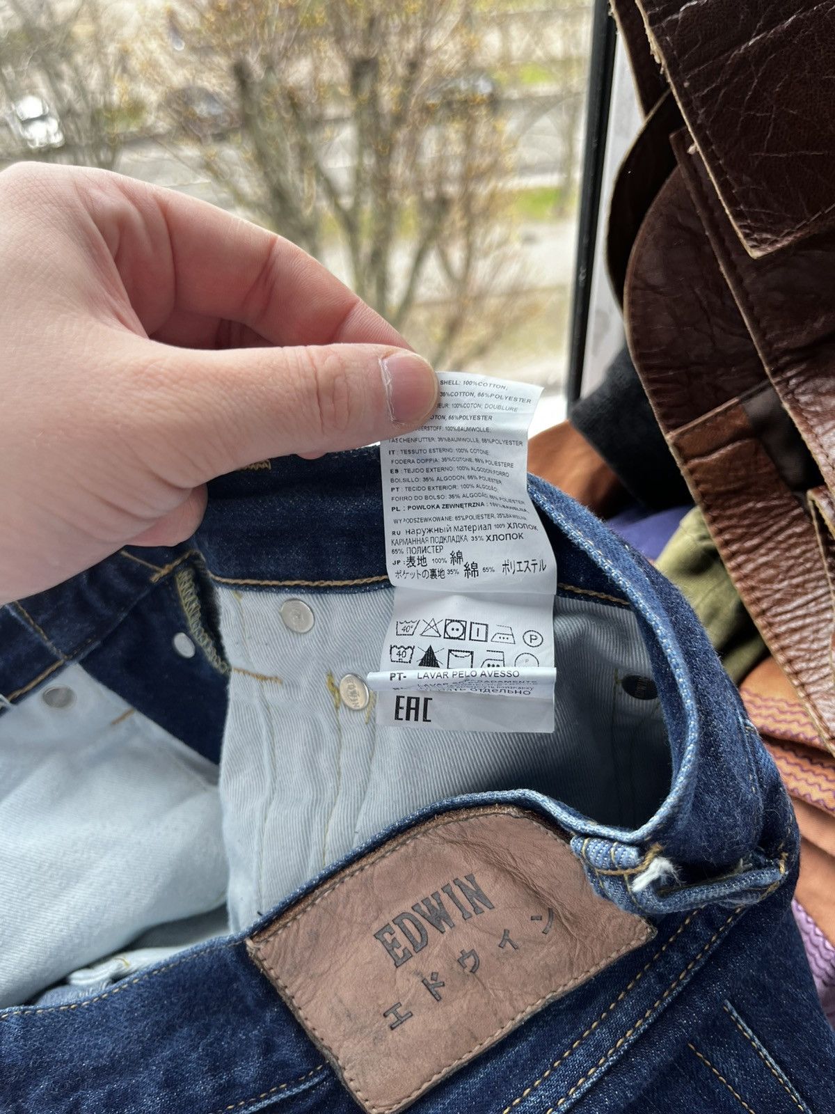 Edwin Edwin denim japan selvedge Size US 33 - 14 Thumbnail