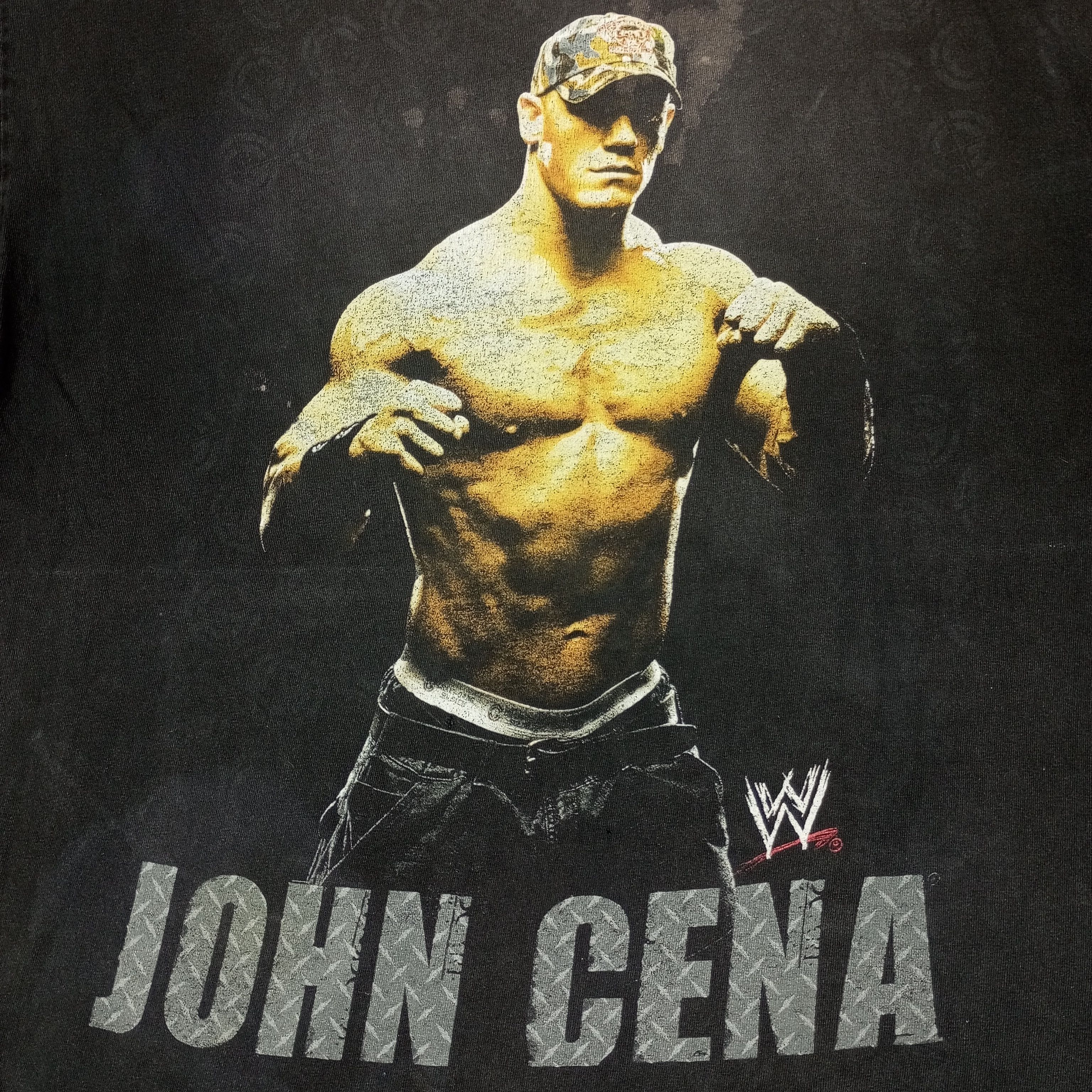Vintage WWE John Cena Streetwear Style Tshirt Size US XL / EU 56 / 4 - 2 Thumbnail