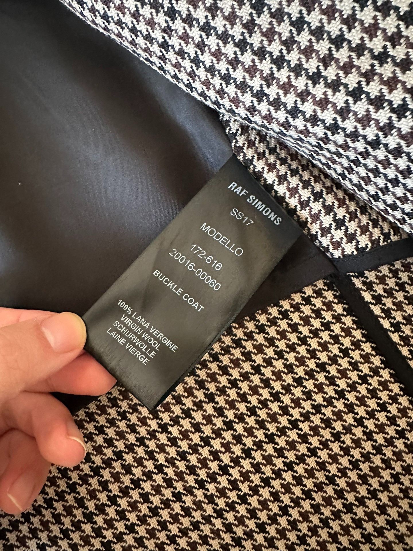 Raf Simons Raf Simons 17SS Buckle Wool Coat Nextarrow-2501 Size US M / EU 48-50 / 2 - 5 Thumbnail
