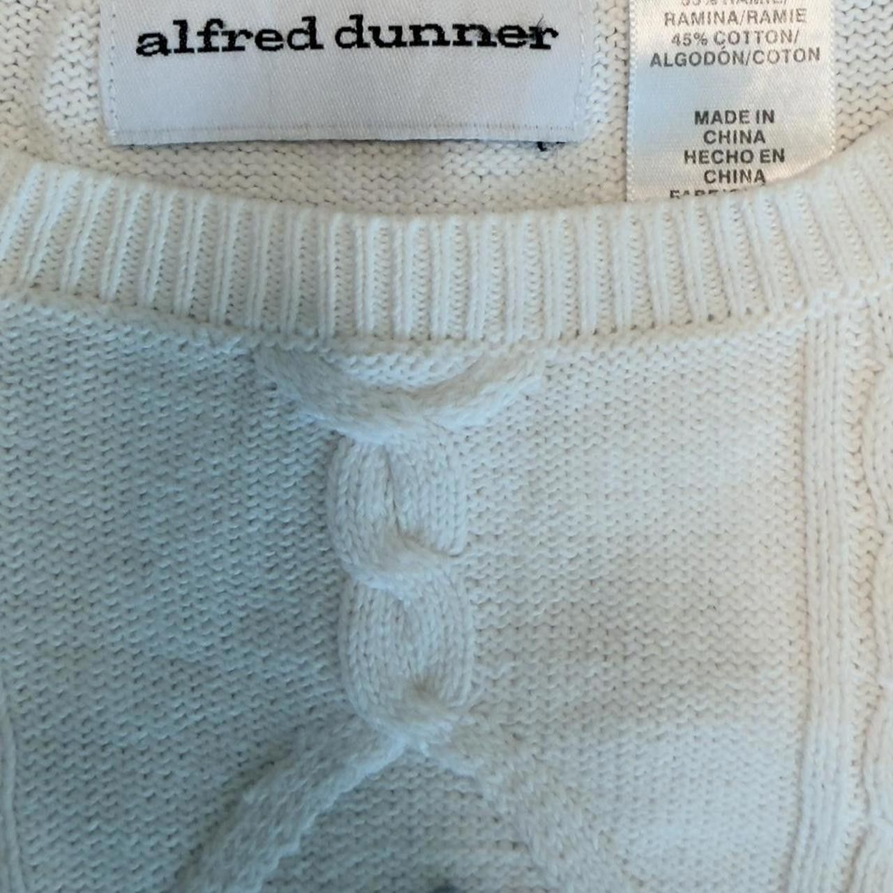 Other Alfred Dunner Women's white cream Shirts Size US 27 - 4 Thumbnail