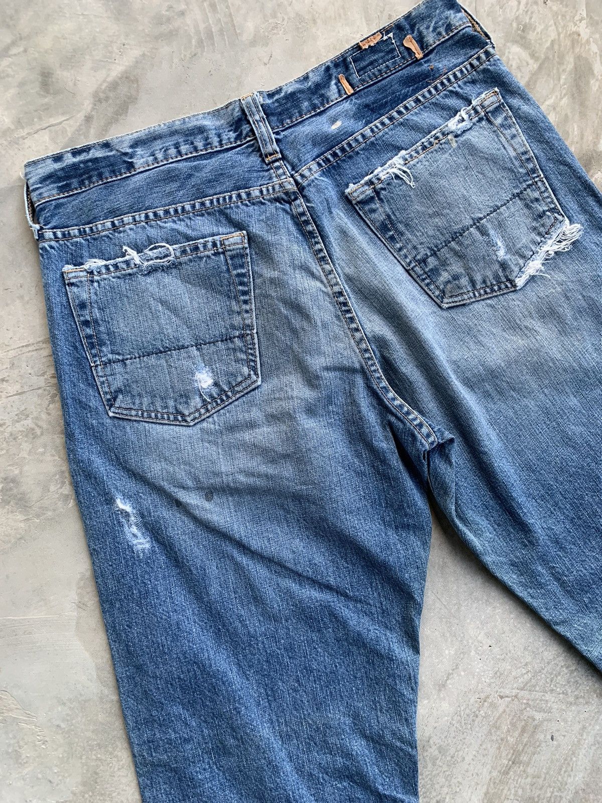 Vintage Destroyed Vintage Made in usa Size US 32 / EU 48 - 16 Thumbnail