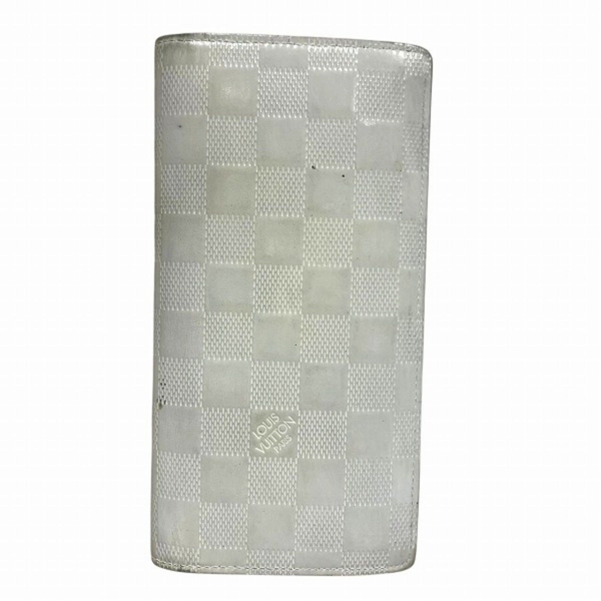 Louis Vuitton Louis Vuitton Damier Infini Portefeuille Brazza NM N60335 Long Wallet, Bi-fold Men's & Women's Size ONE SIZE - 1 Thumbnail
