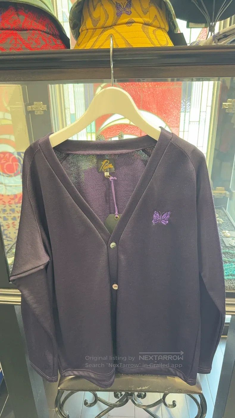 Needles Needles Butterfly Purple Cardigan Jacket Size US S / EU 44-46 / 1 - 1 Thumbnail