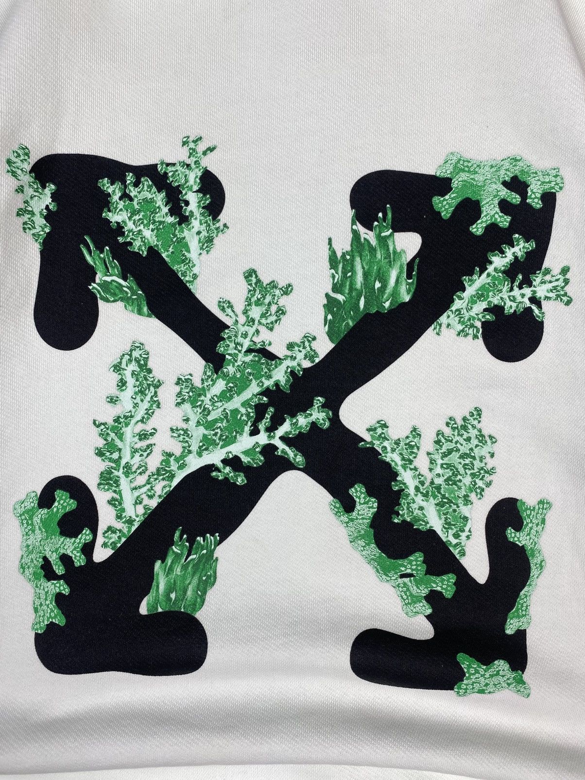 Off-White RARE Off white mint seaweed oversized hoodie y2k Size US XS / EU 42 / 0 - 20 Thumbnail