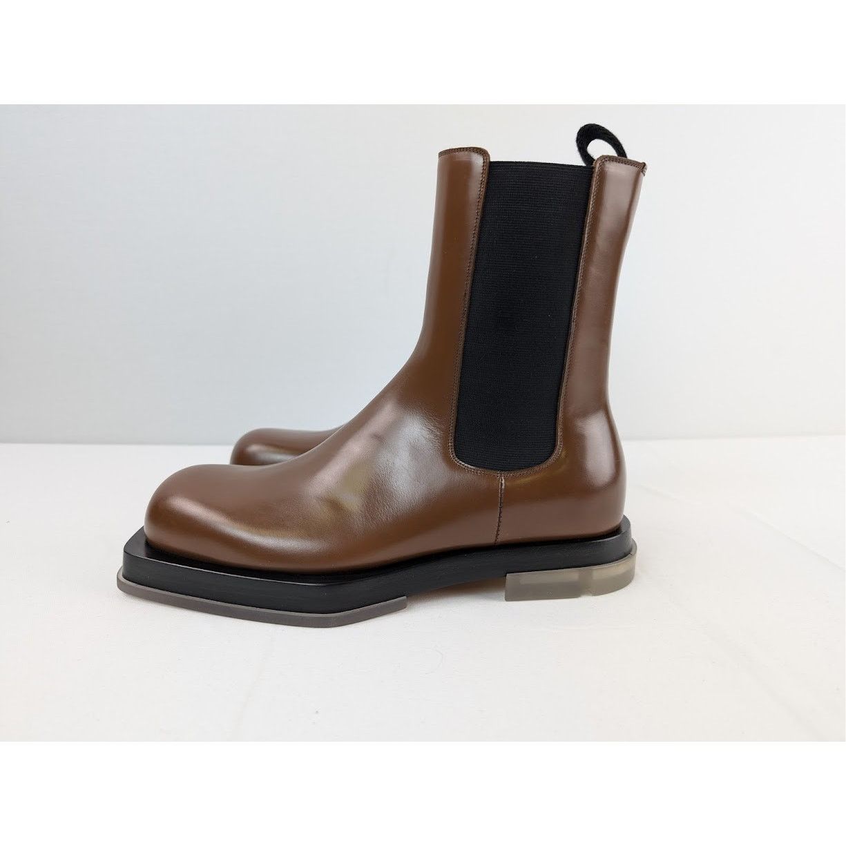 Bottega Veneta o1rshd1 dup / Lug Boots in Brown Size US 7 / EU 40 - 10 Thumbnail