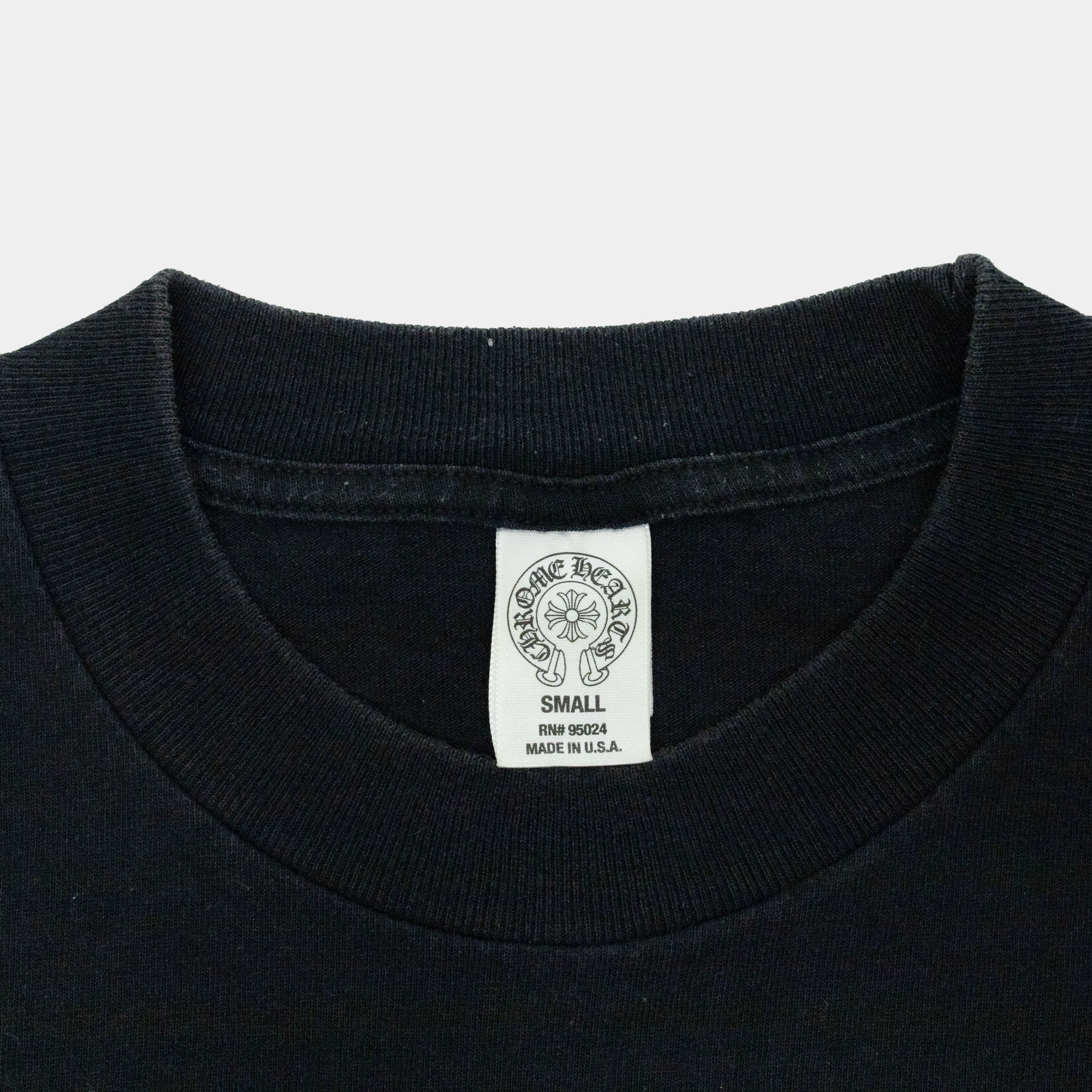 Chrome Hearts Chrome Hearts Vintage Triple Cross Logo T-Shirt Size US S / EU 44-46 / 1 - 4 Thumbnail