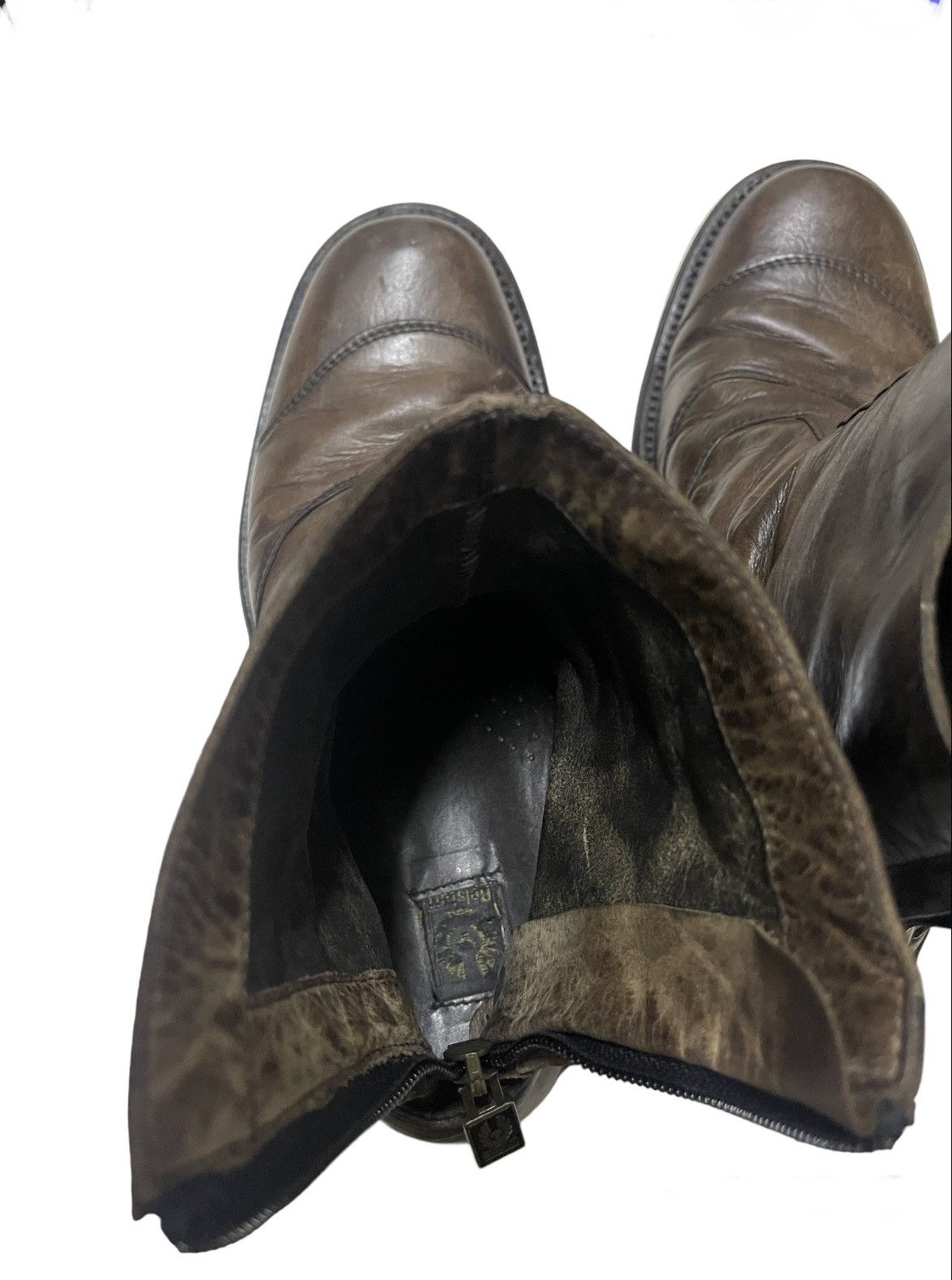 Belstaff × Leather Belstaff Motorcycle Boots 9us 8uk Made in Italy Biker Size US 9 / EU 42 - 7 Thumbnail
