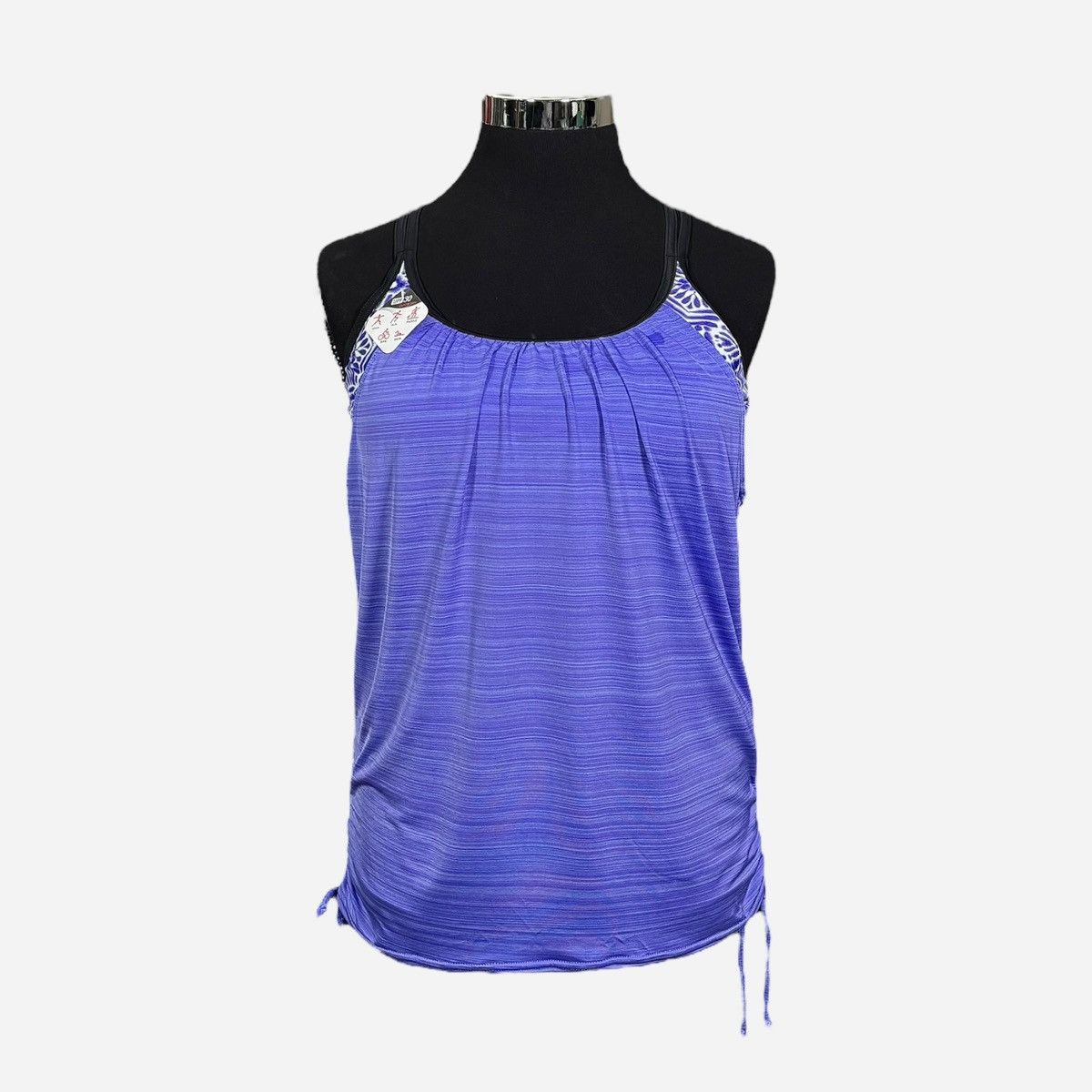 Other Zeroxposur Women’s Purple Racerback Tankini Tank Top Sz XL Size XL / US 12-14 / IT 48-50 - 1 Thumbnail