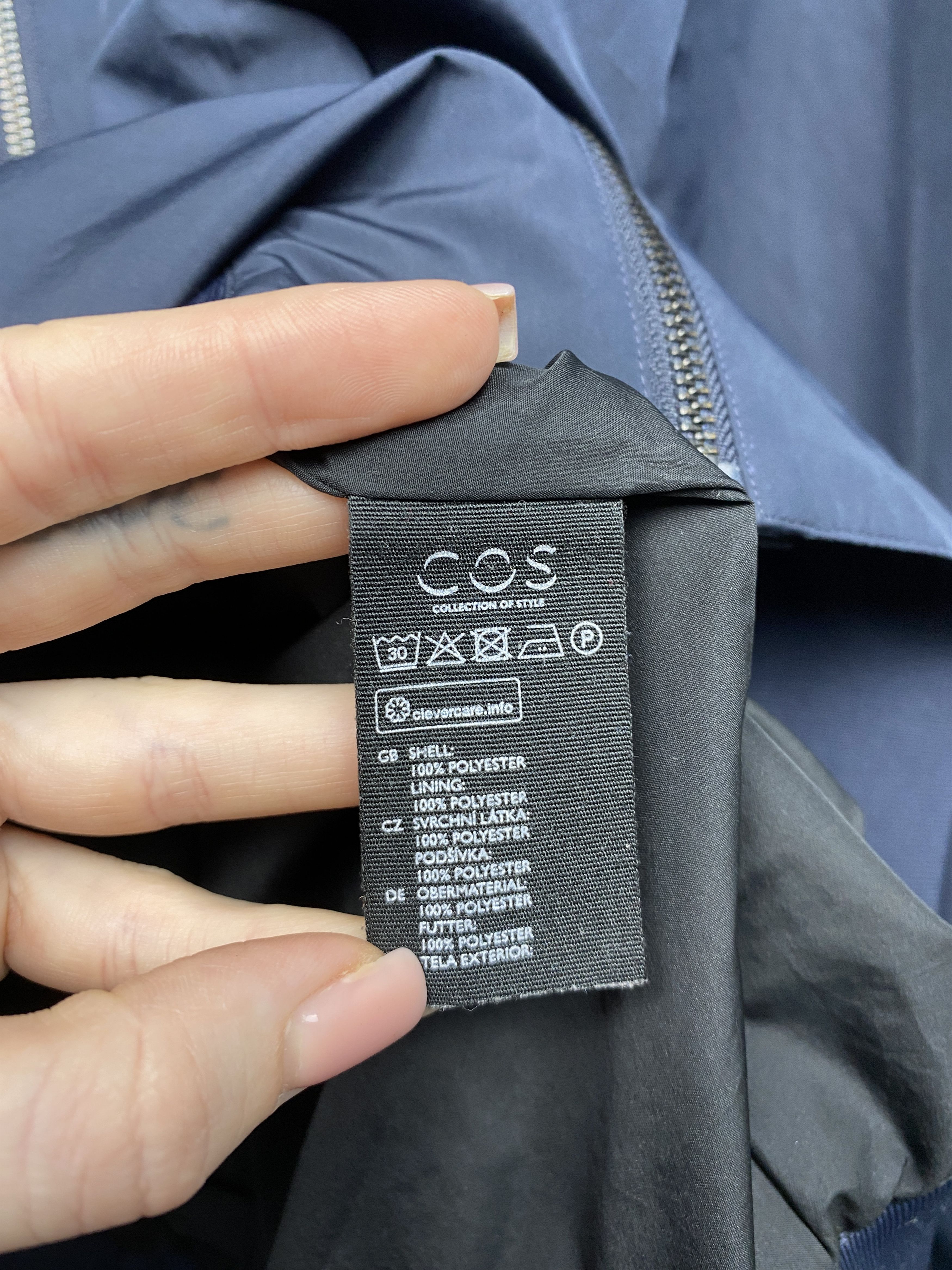 Cos Cos Mens Bomber Jacket Size US L / EU 52-54 / 3 - 7 Thumbnail