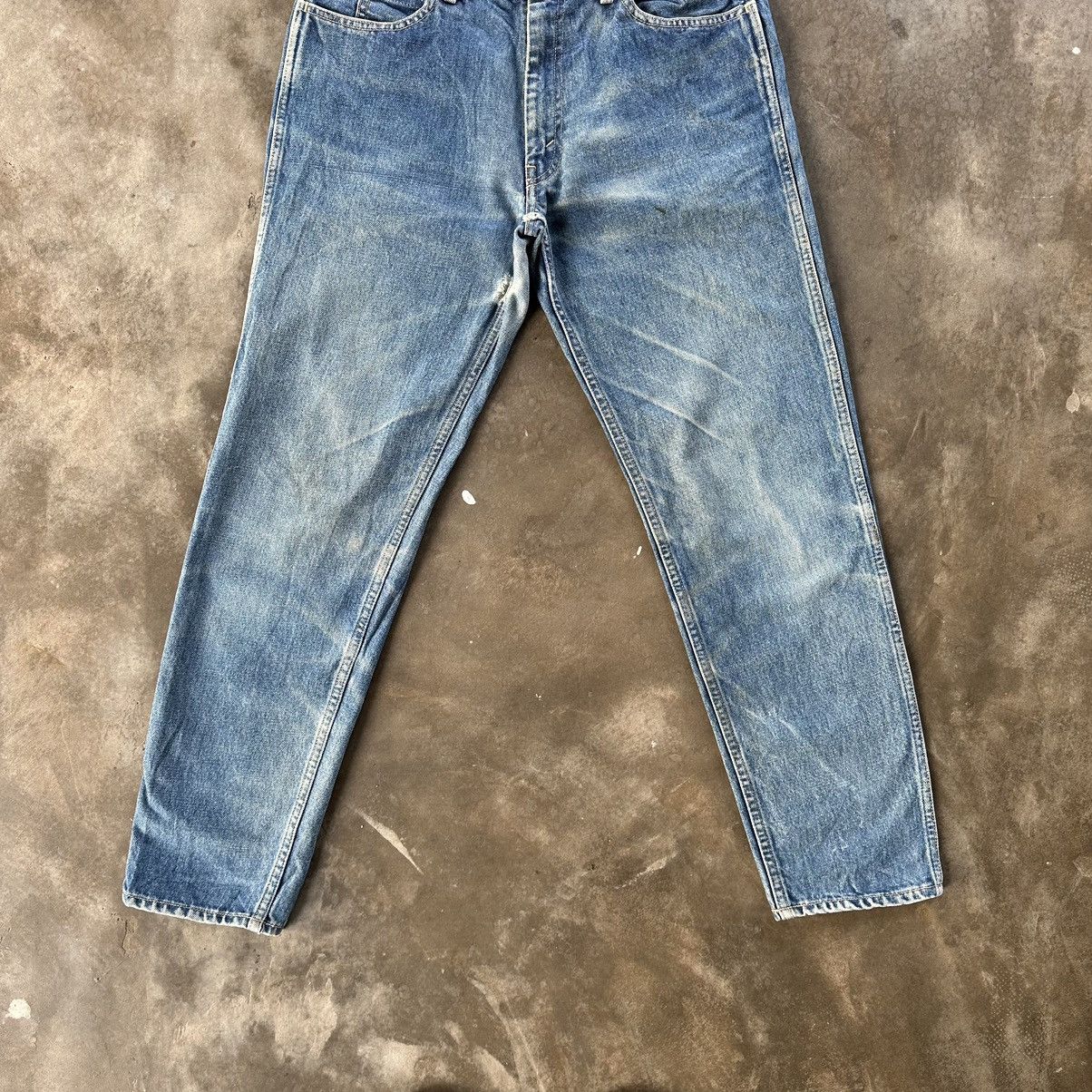 Japanese Brand Vintage Living Concept Japanese Talon Faded Jean Distressed Size US 31 - 2 Thumbnail