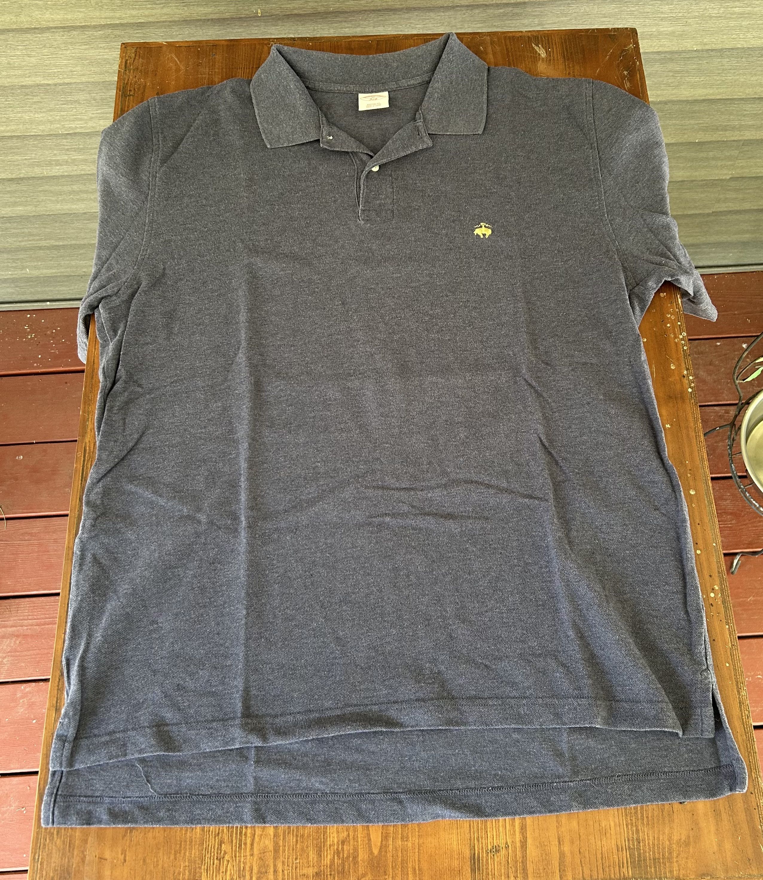 Brooks Brothers Brooks Brothers Polo Shirt XL "Golden Fleece" in Blue-Grey Size US XL / EU 56 / 4 - 2 Thumbnail