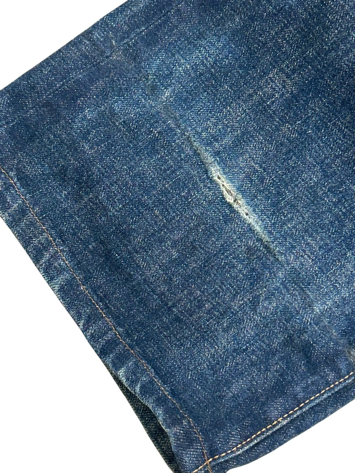 20471120 × Japanese Brand Vintage Bobson Selvedge Redline Japan Denim Indigo Washed Size US 31 - 18 Thumbnail