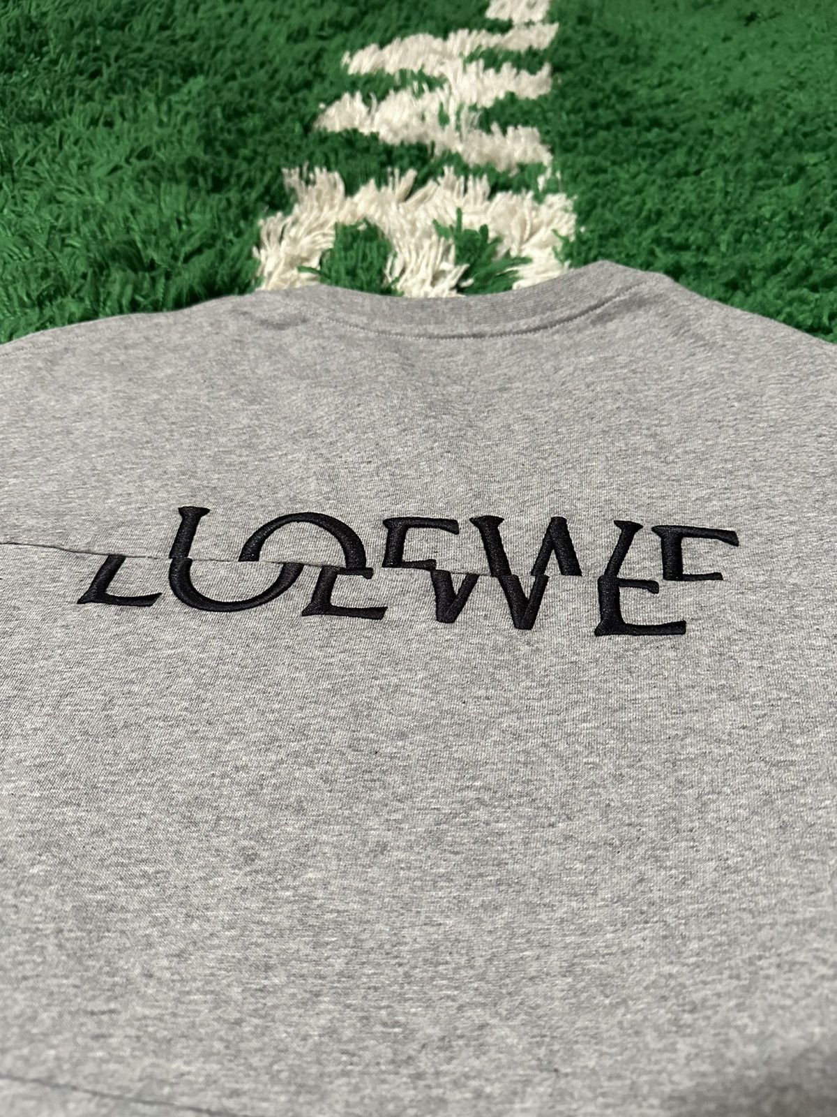 Loewe Loewe SS24 Panelled Cut n Sew Tee Grey Size US S / EU 44-46 / 1 - 2 Thumbnail