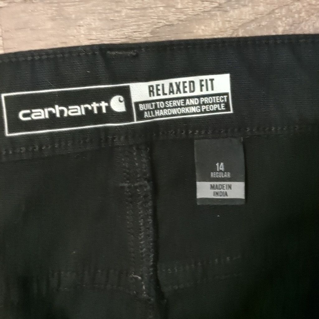 Carhartt Carhartt relaxed fit black rugged canvas pants size 14 Size 36" / US 14 / IT 50 - 2 Thumbnail