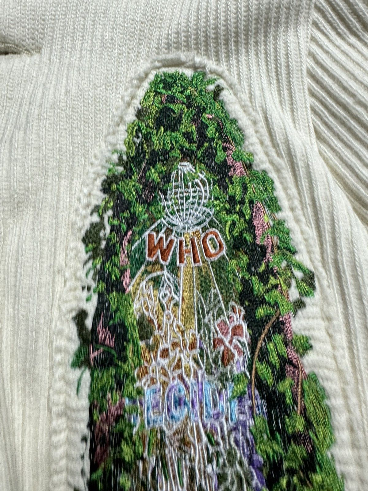 Ev Bravado × Who Decides War Who Decides War Garden Glass Puffed Wool Rugby Sweater Size US XL / EU 56 / 4 - 4 Thumbnail