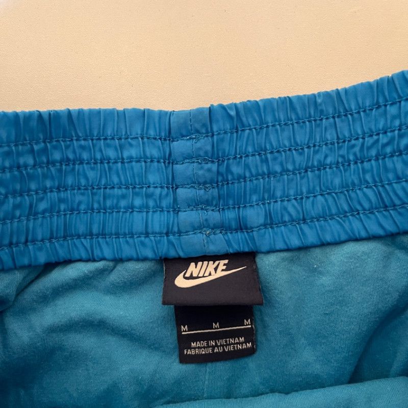Nike Nike Women's Athletic Shorts - Blue Geometric Pattern Size 30" / US 8 / IT 44 - 4 Thumbnail