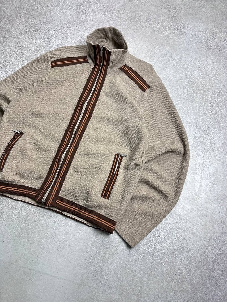 Diesel Vintage 90s Diesel Lampo Knit Zip Sweater L Size US L / EU 52-54 / 3 - 2 Thumbnail