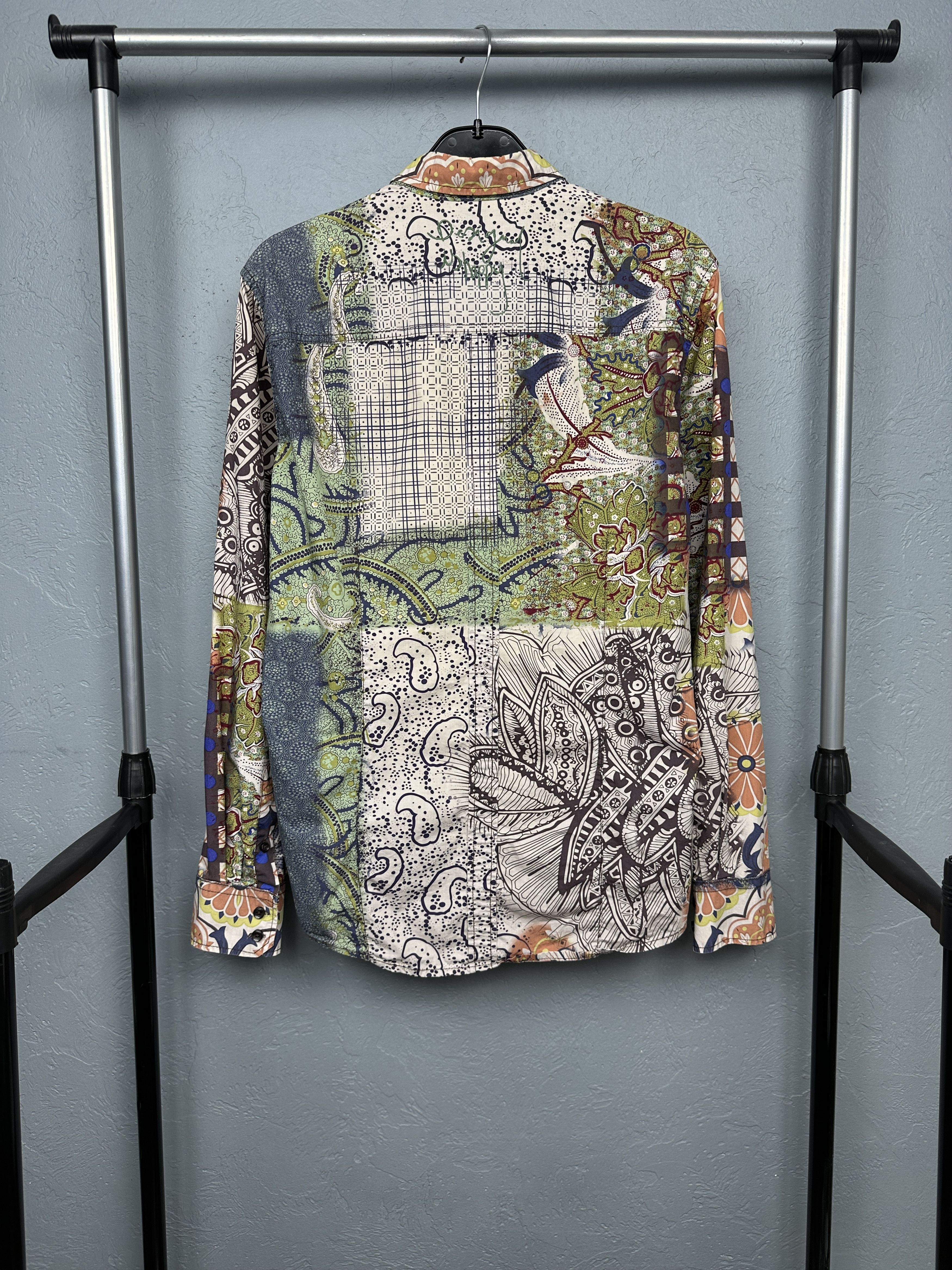 Desigual Desigual Mens Long Sleeve Shirt Size US M / EU 48-50 / 2 - 6 Thumbnail