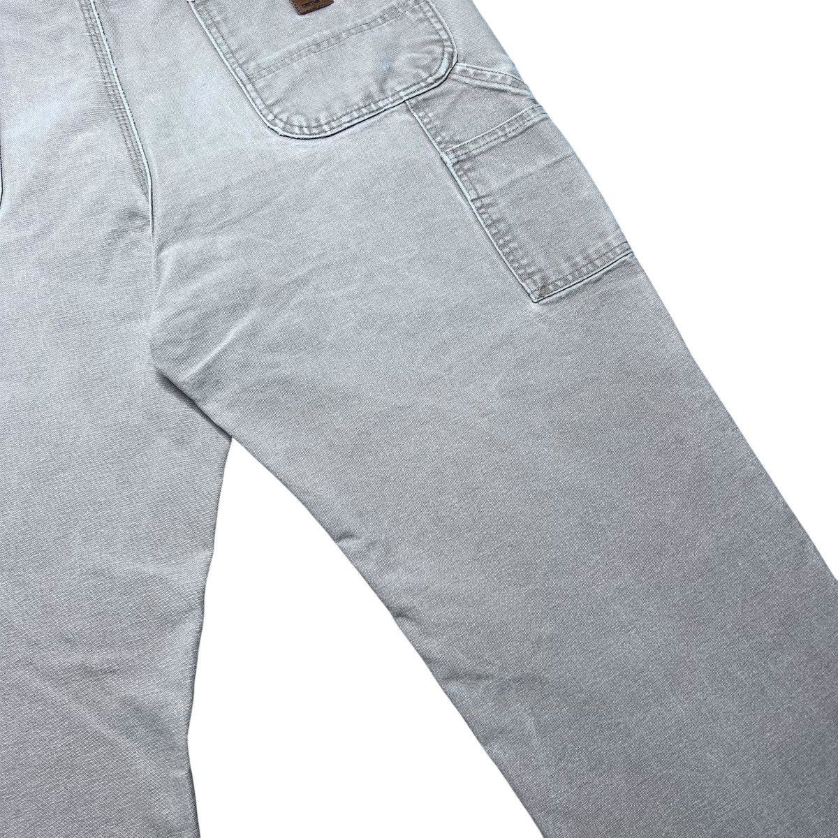 Carhartt × Vintage Vintage 2000s Carhartt Tan Carpenter Canvas Dungaree Pants Size US 37 - 15 Thumbnail