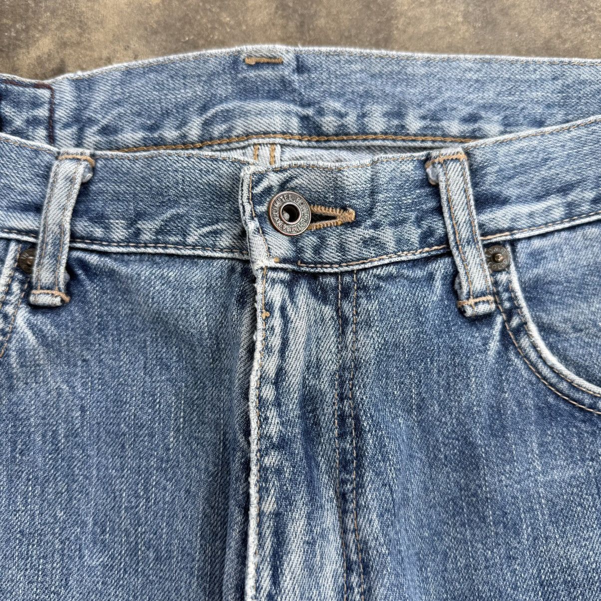Edwin × Jean × Vintage VINTAGE EDWIN FADED PATCH JEANS DENIM PANTS Size US 32 / EU 48 - 5 Thumbnail
