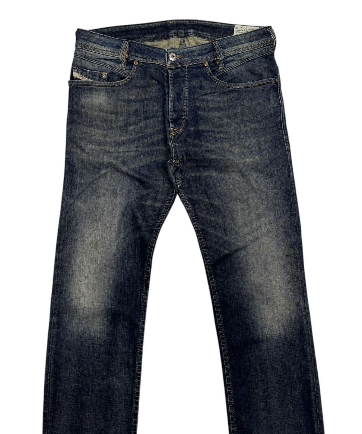 Diesel DIESEL REGULAR SLIM TAPERED DENIM JEANS Size US 32 / EU 48 - 5 Thumbnail