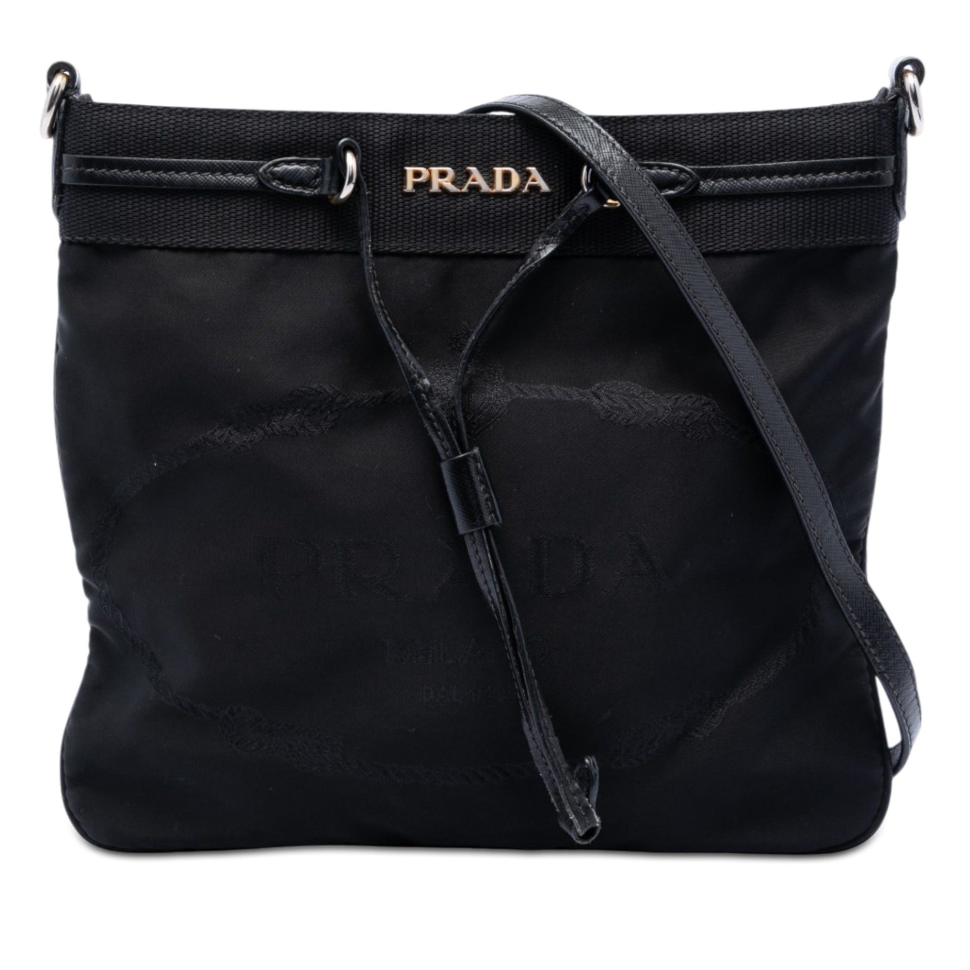 Prada Tessuto Canapa Logo Crossbody Size ONE SIZE - 1 Thumbnail