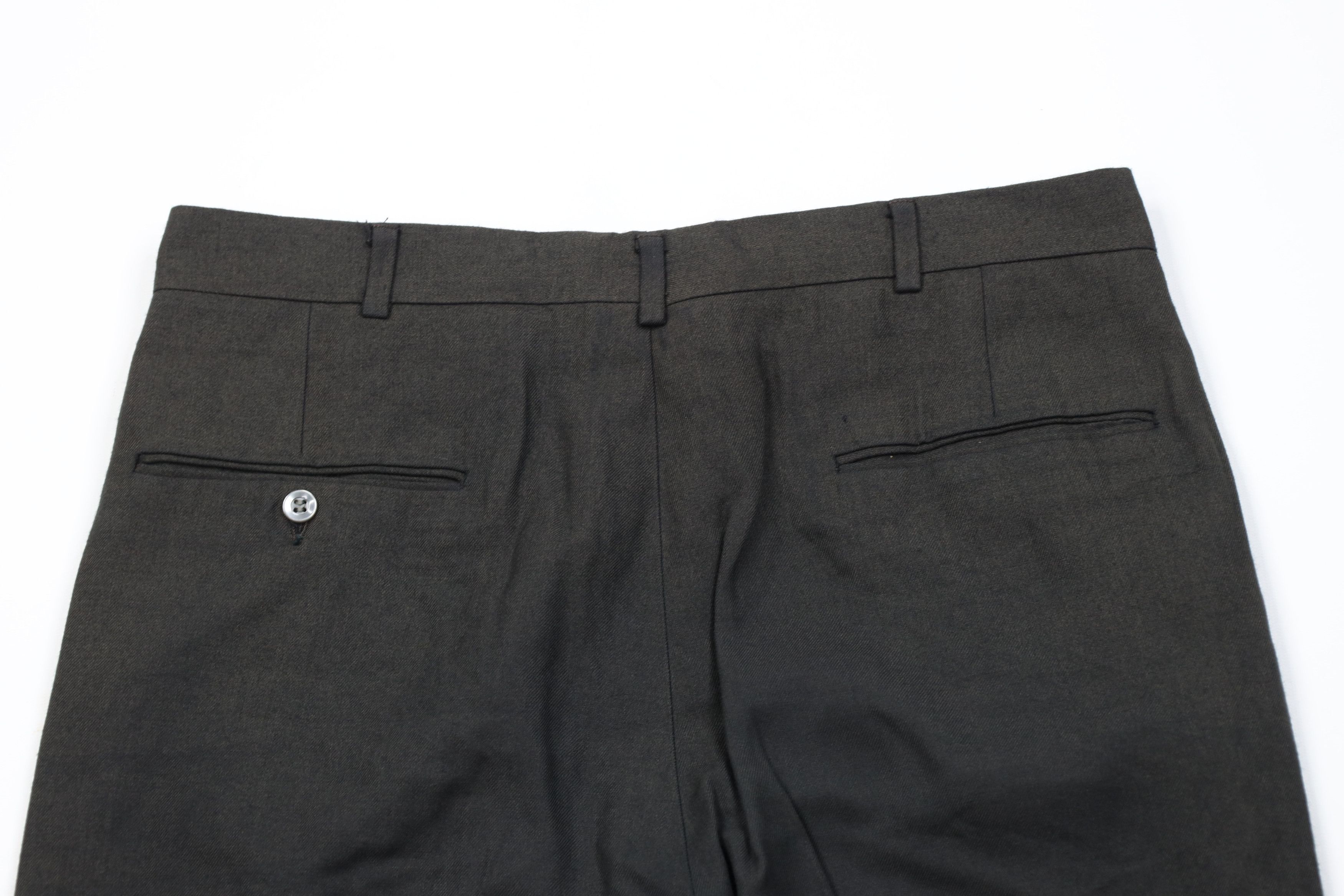 Vintage Vintage 50s Rockabilly Rayon Gabardine Chino Pants USA Size US 32 / EU 48 - 11 Thumbnail