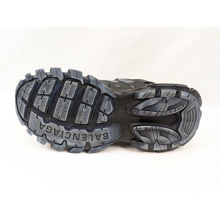 Balenciaga o1rshd1 Track Low-Top Sneakers in Faded Black Size US 12 / EU 45 - 10 Thumbnail