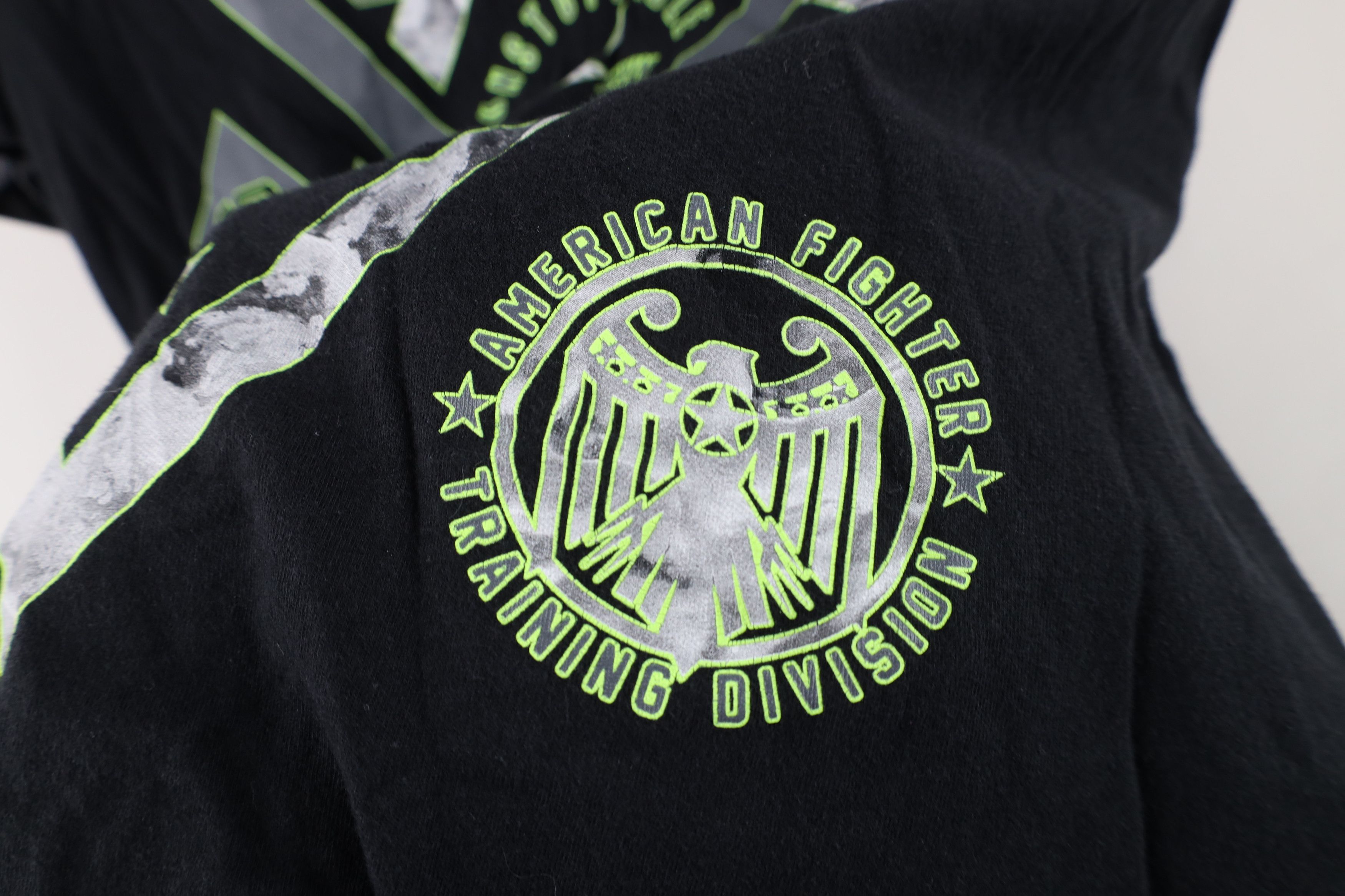 Vintage Buckle American Fighter UFC MMA Jiu Jitsu Fighting T-Shirt Size US M / EU 48-50 / 2 - 8 Thumbnail